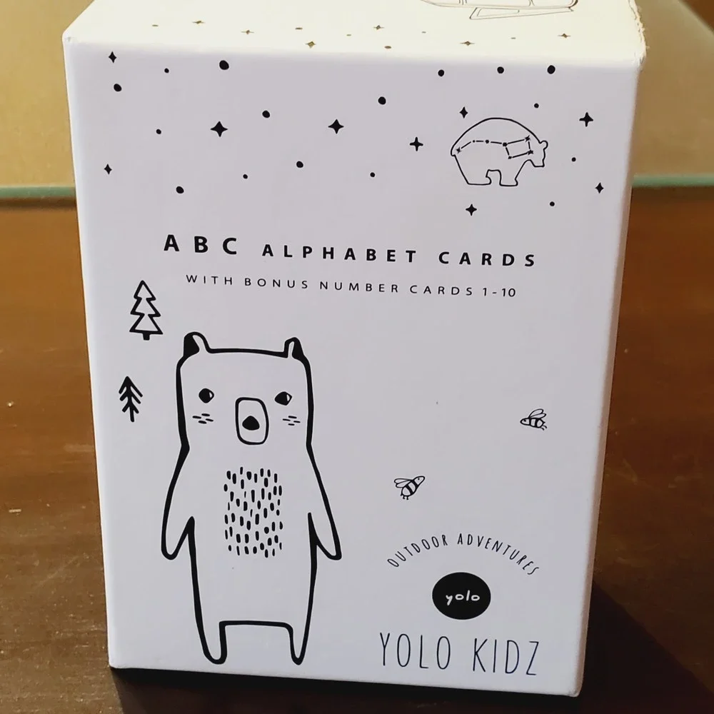 Animal Alphabet Number Cards Yolo Kids Educational Box Has Issues‎